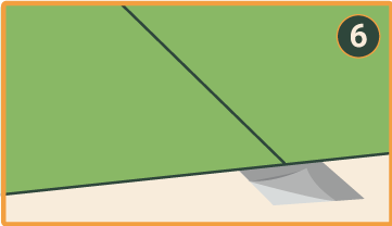 Stap 6: Kunstgras aanleggen